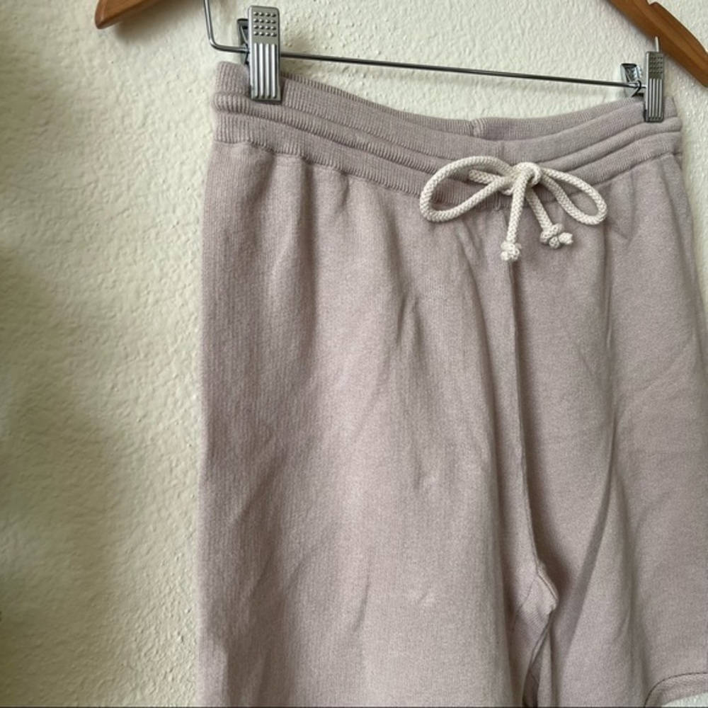 Nakedcashmere Tan Organic Cotton Cashmere Bermuda Hailey Shorts — image 7 of 8